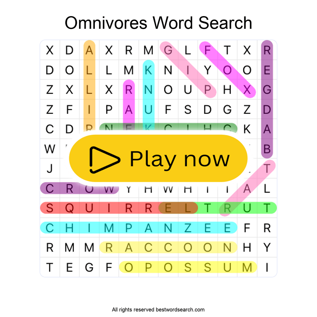 Omnivores puzzle