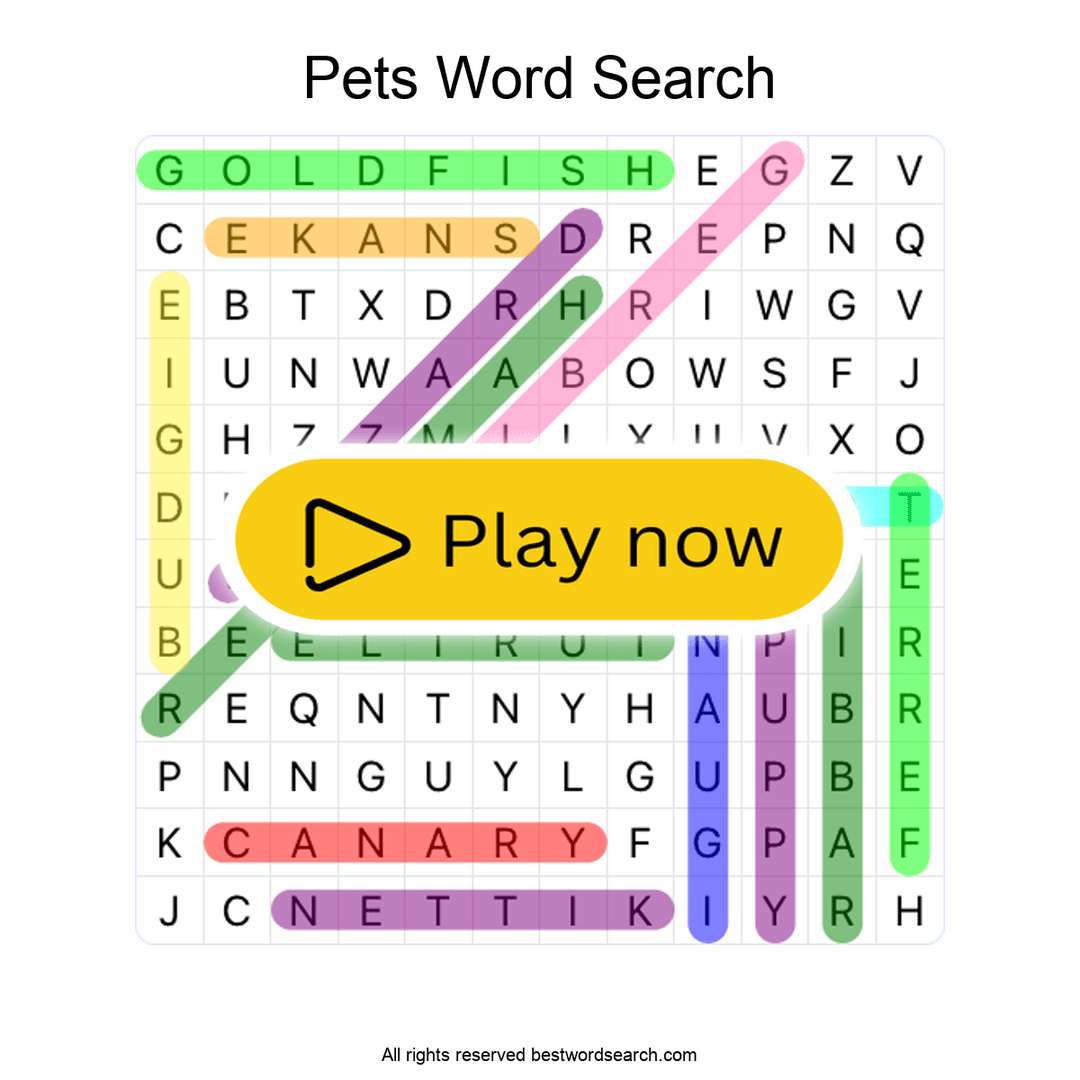 Pets puzzle