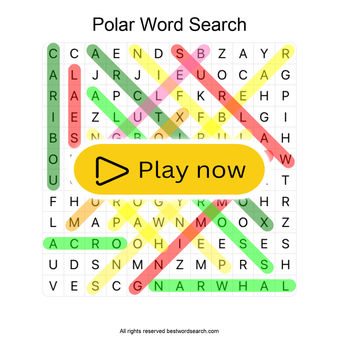 Polar Animals puzzle