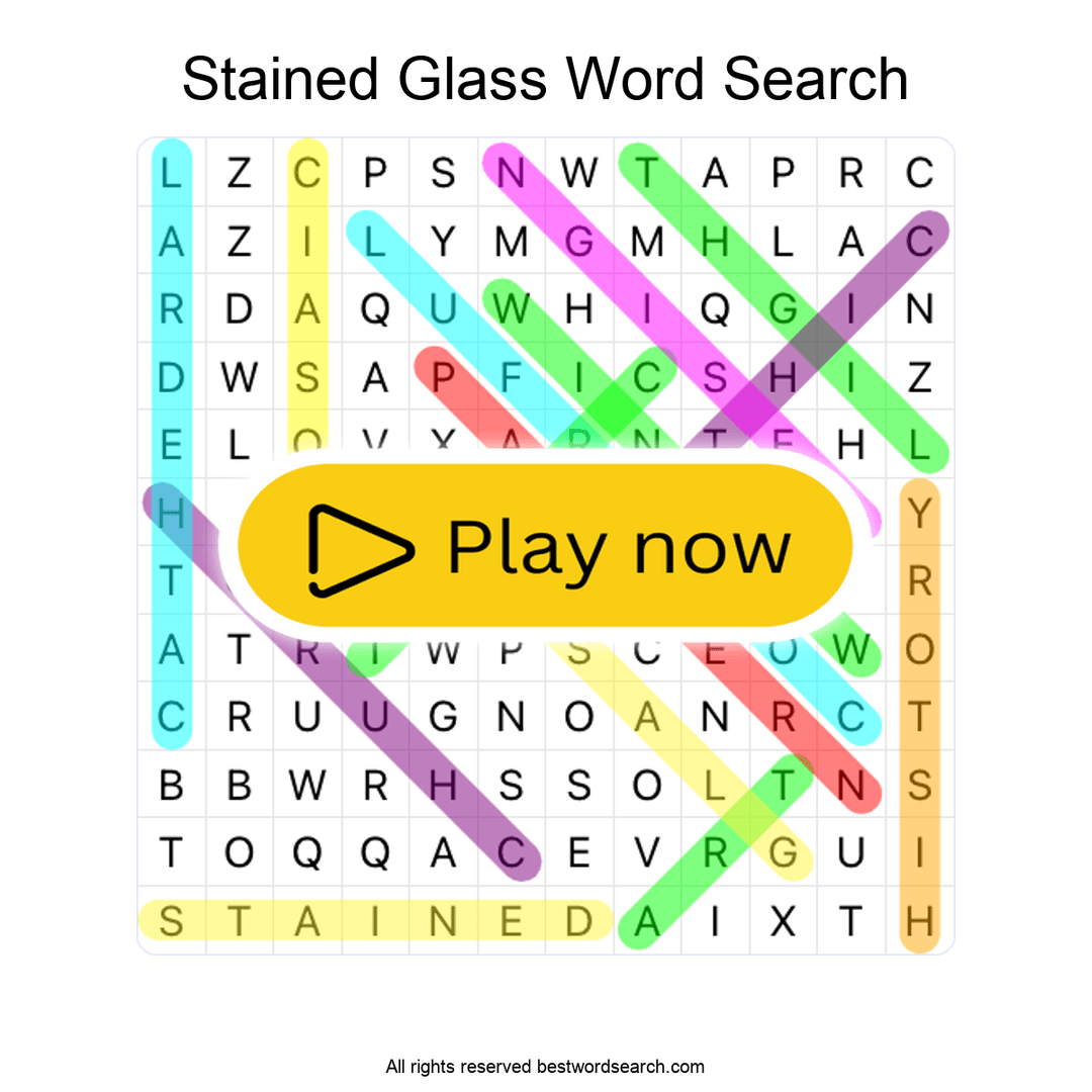 Stained Glass puzzle