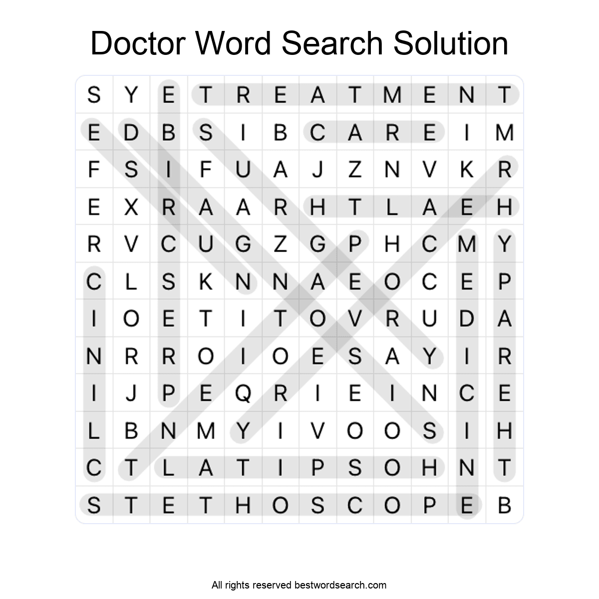 Careers word search puzzles