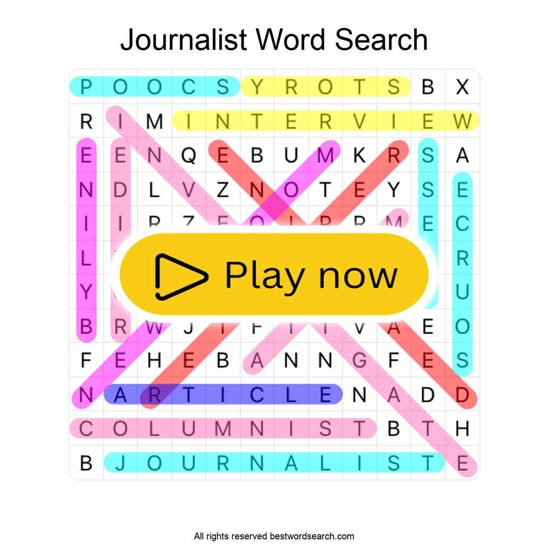 Journalist puzzle