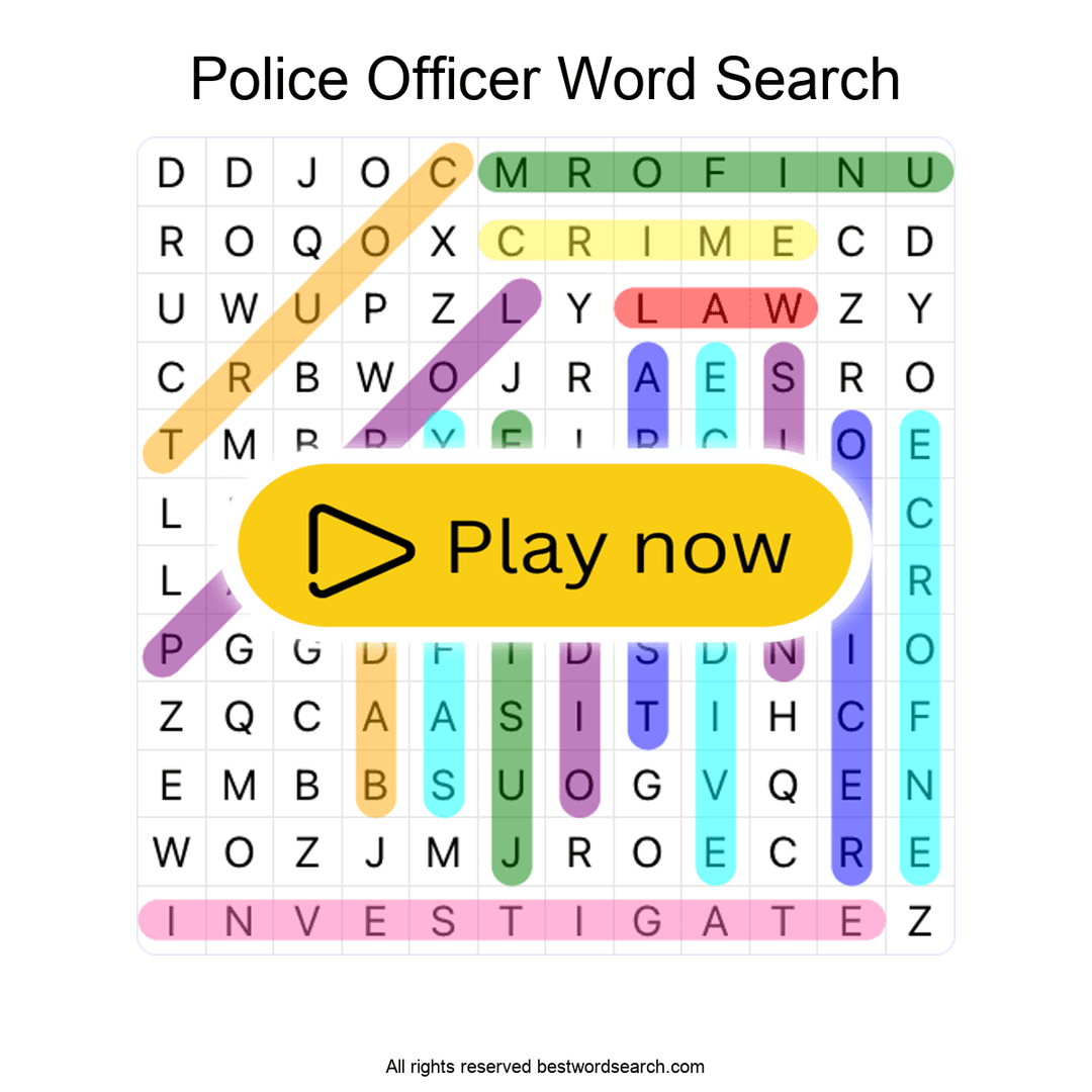 Police Officer puzzle