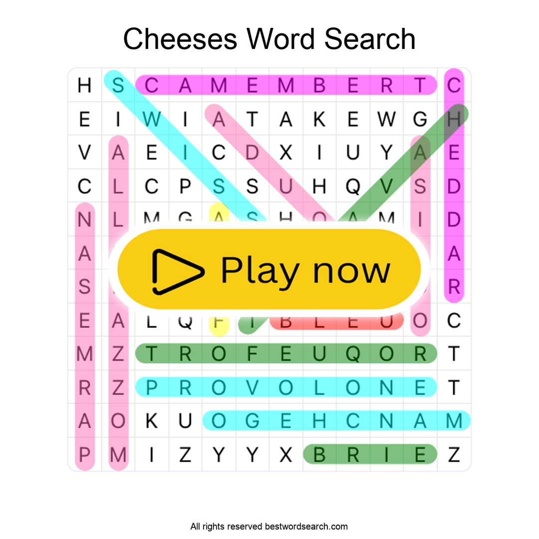 Cheeses puzzle