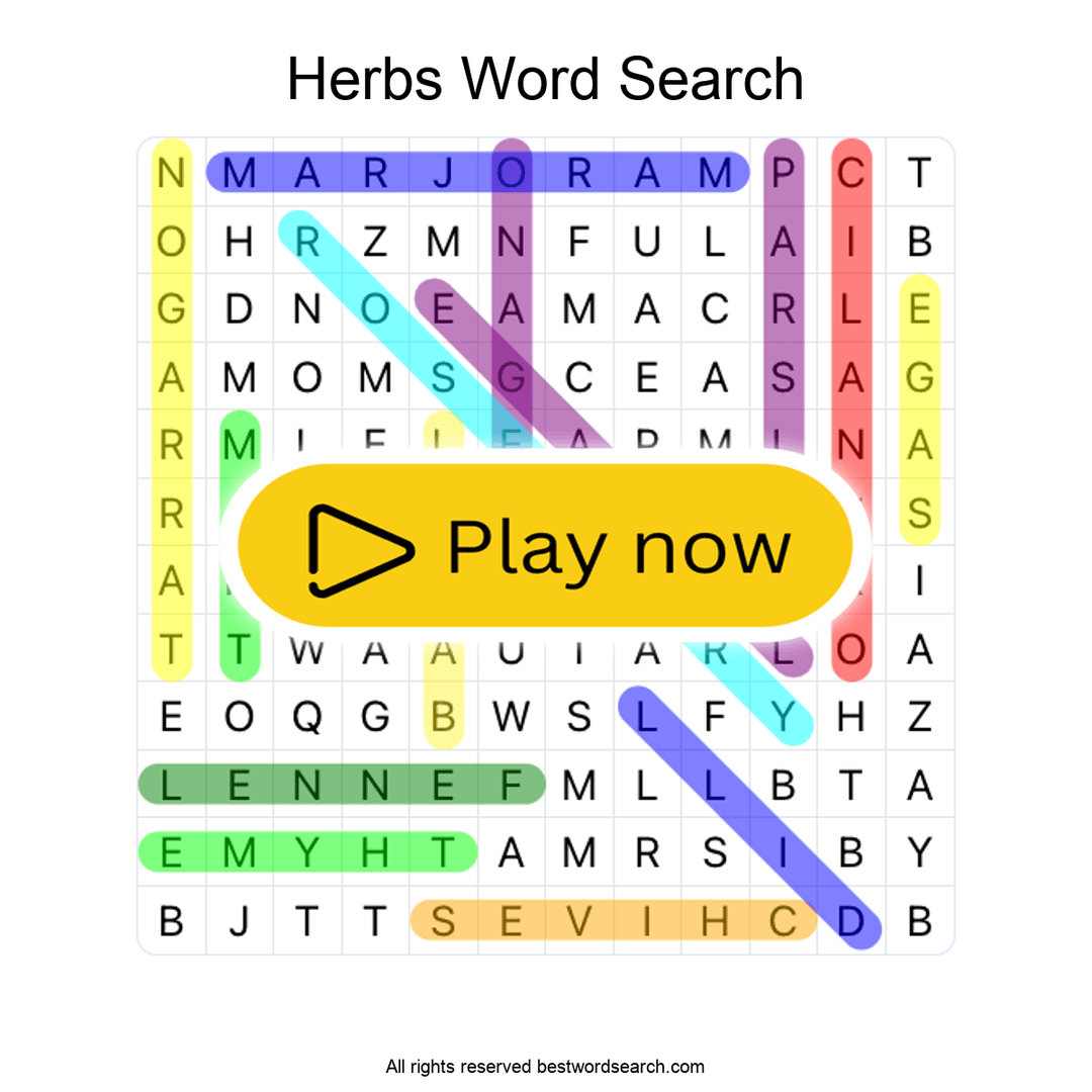 Herbs puzzle