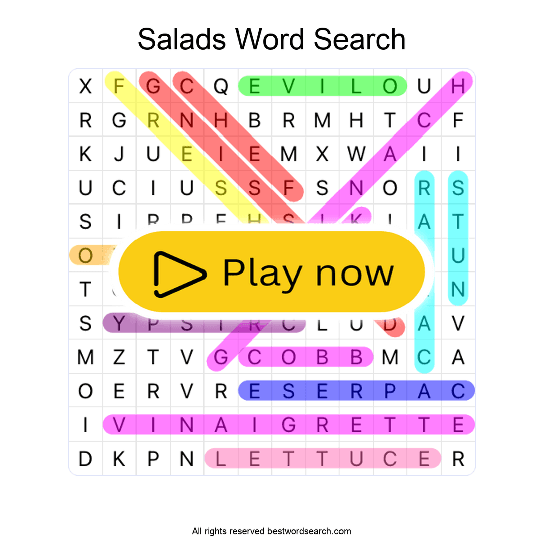 Salads puzzle