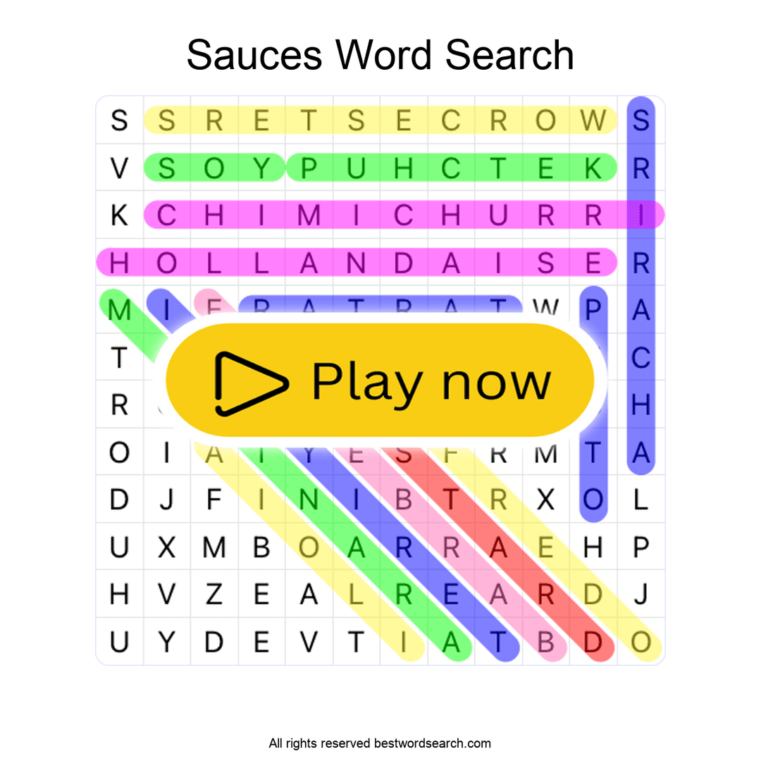 Sauces puzzle