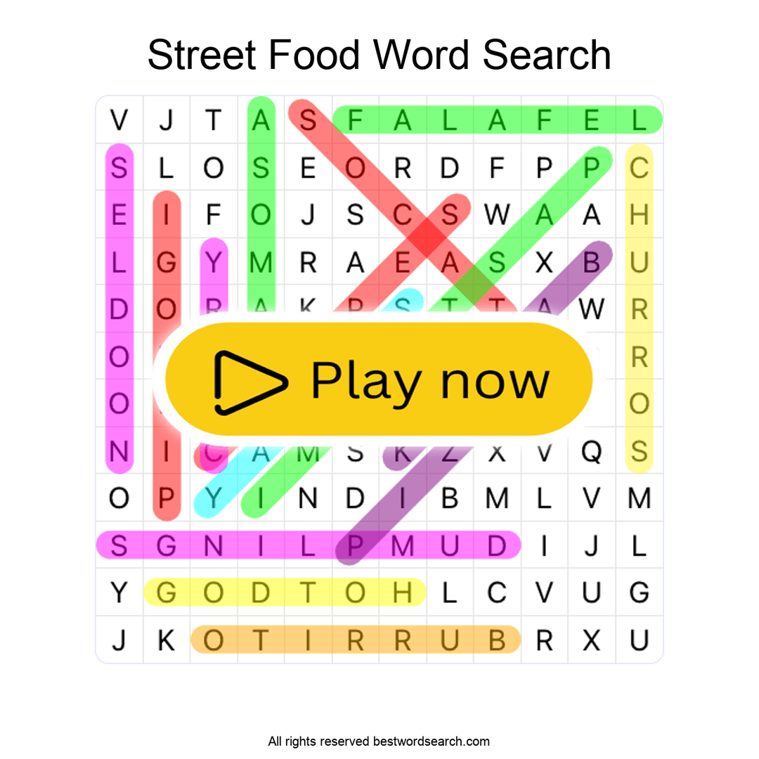 Street Food puzzle