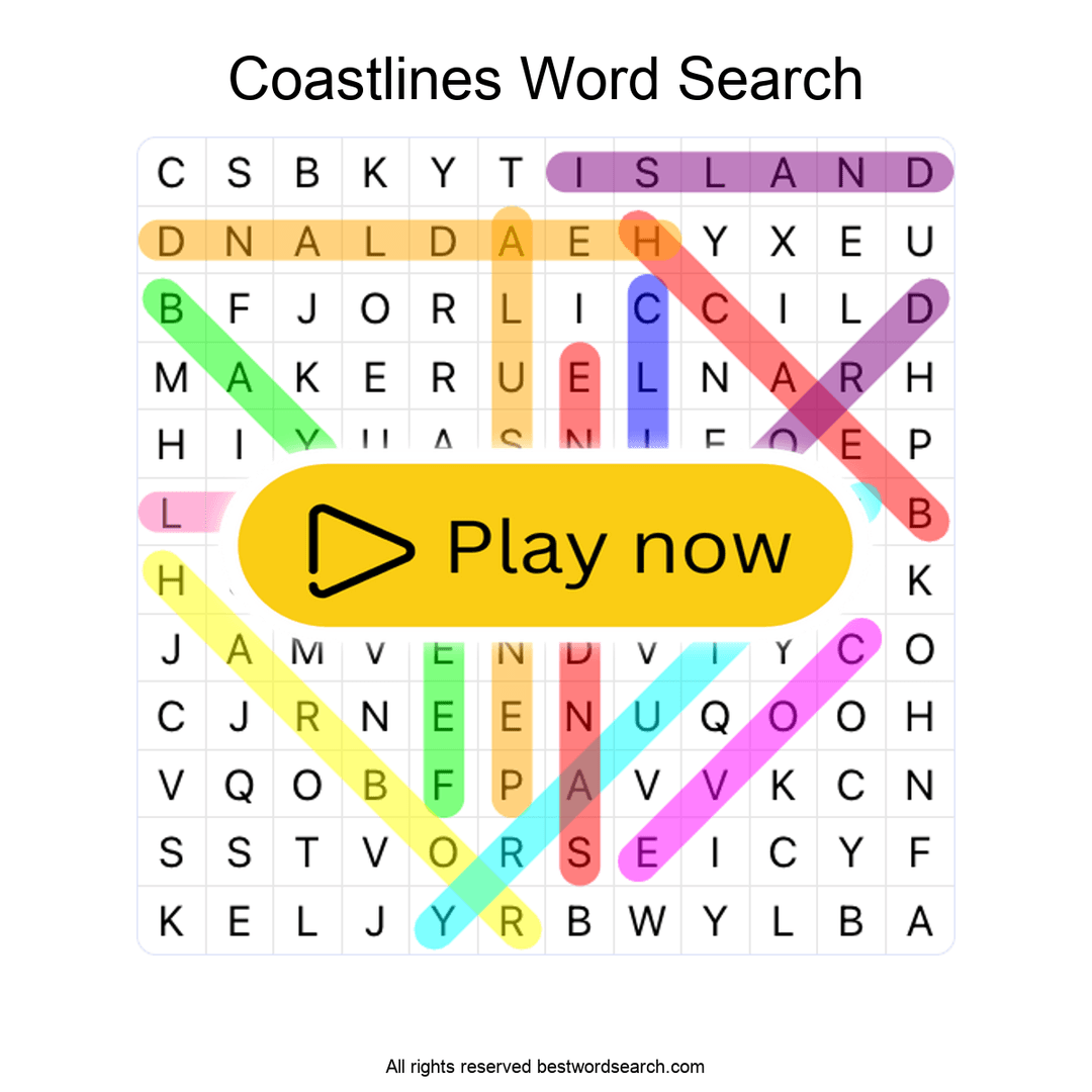 Coastlines puzzle