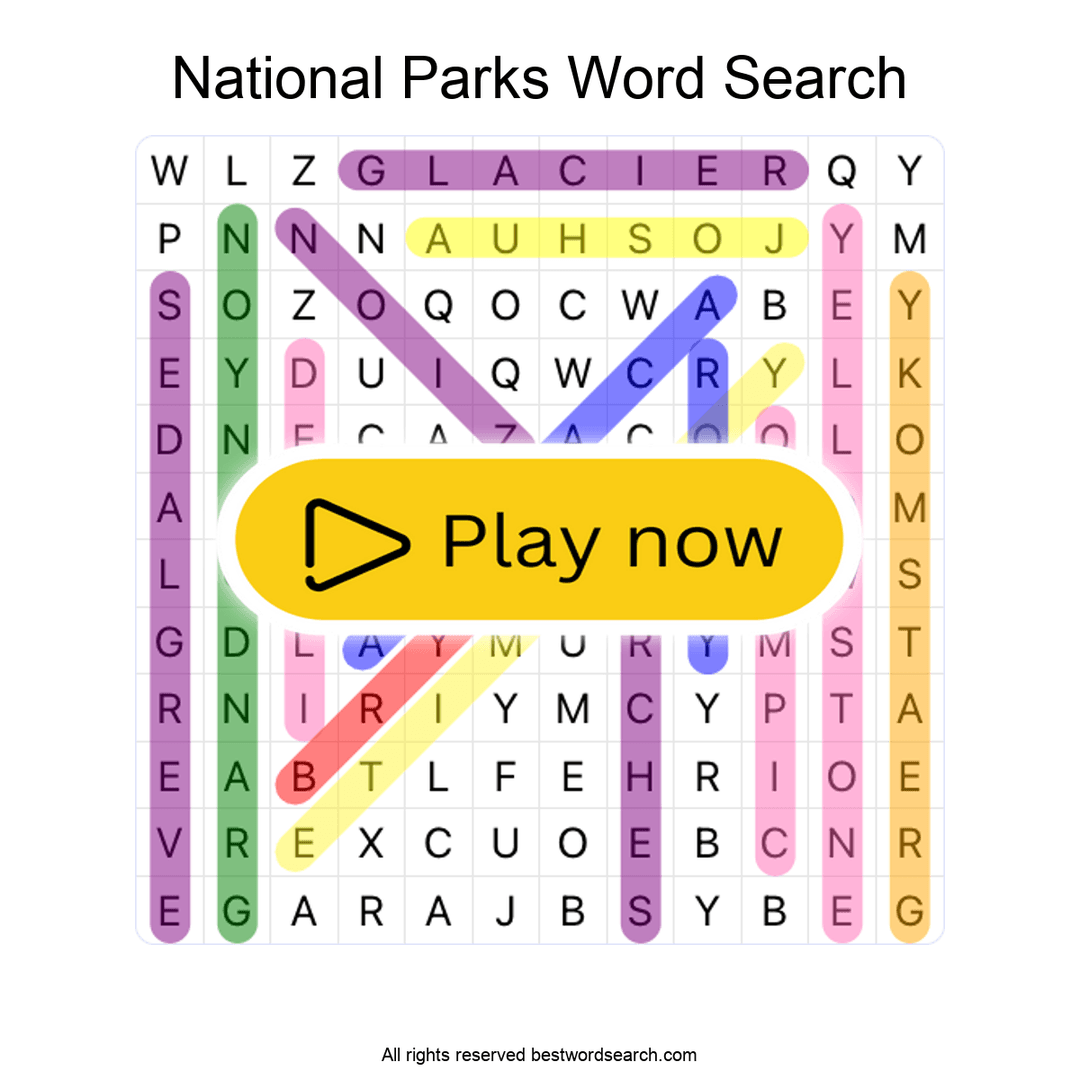 National Parks puzzle