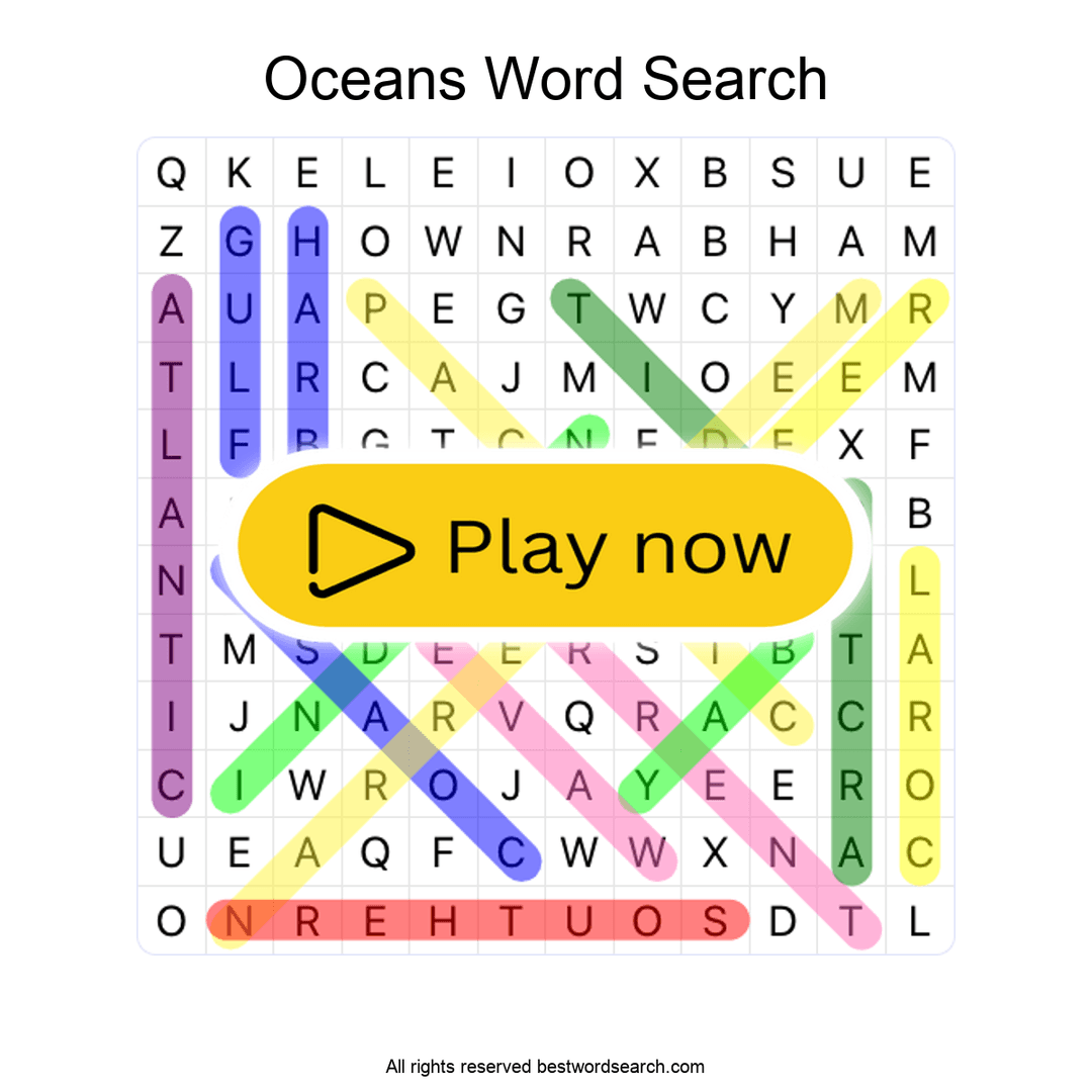 Oceans puzzle