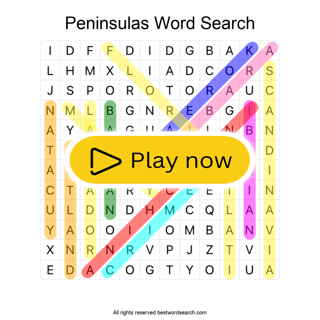 Peninsulas puzzle