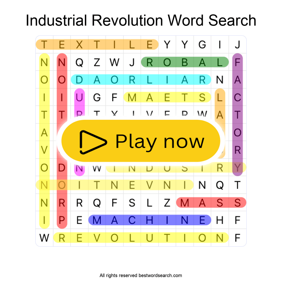 Industrial Revolution puzzle