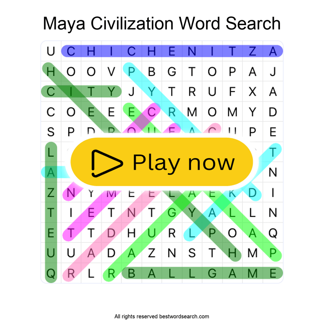 Maya Civilization puzzle