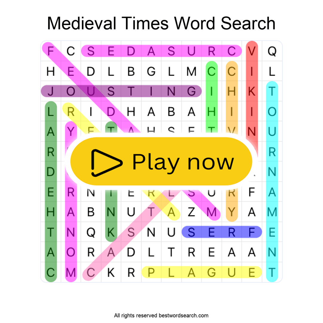 Medieval Times puzzle