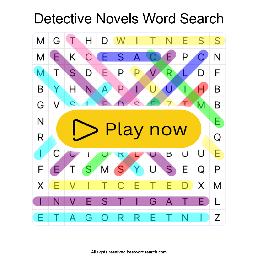 Detective Novels puzzle