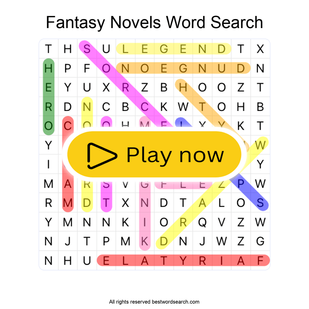 Fantasy Novels puzzle
