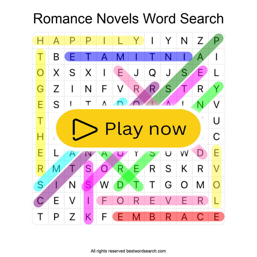 Romance Novels puzzle