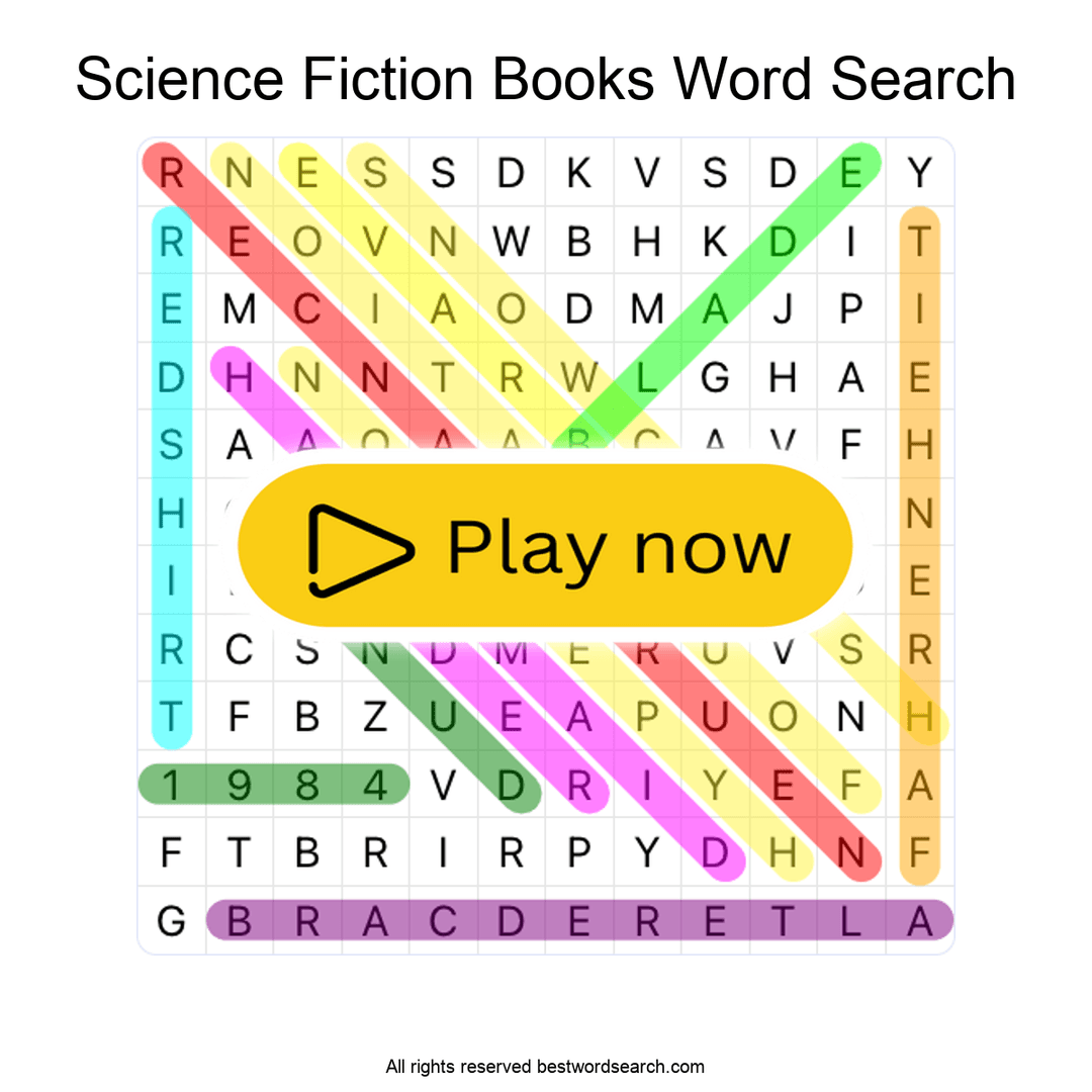 Science Fiction Books puzzle
