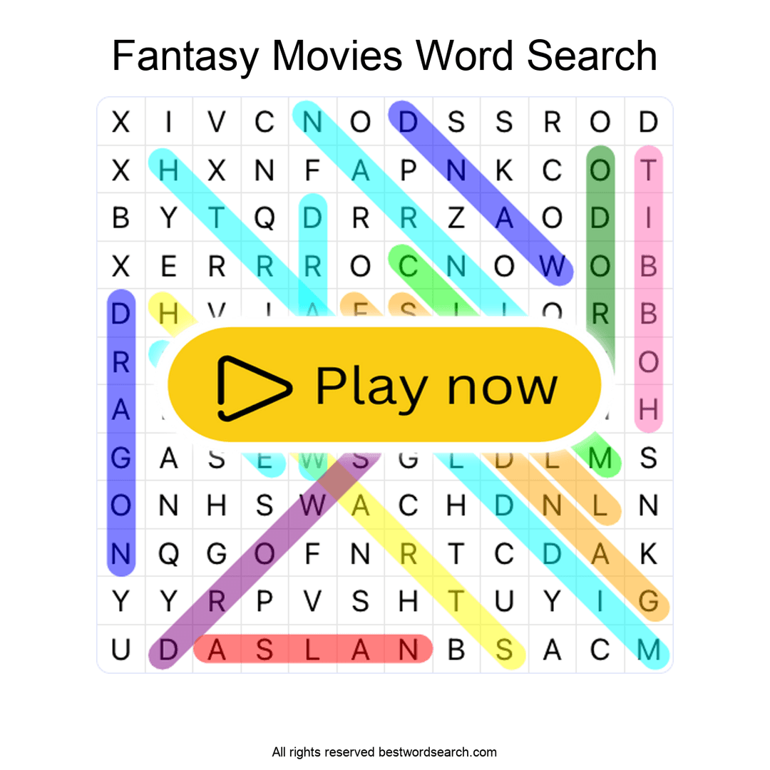Fantasy Movies puzzle