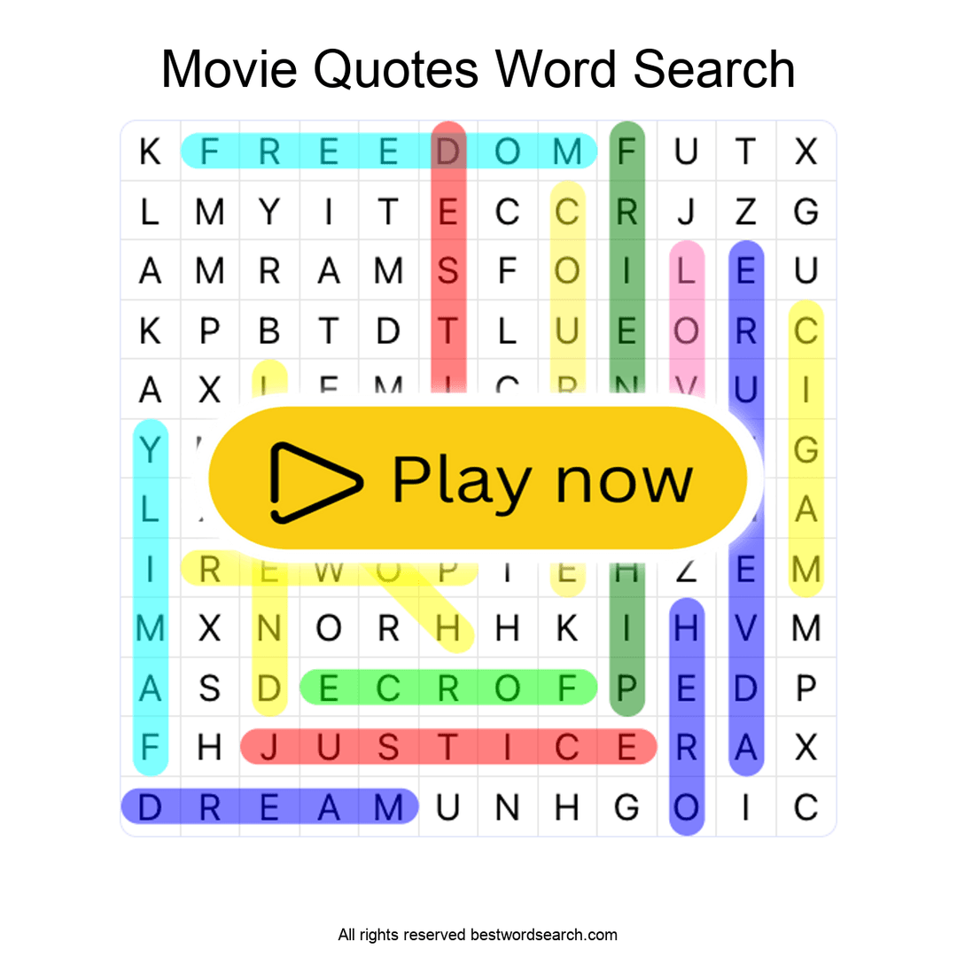 Movie Quotes puzzle