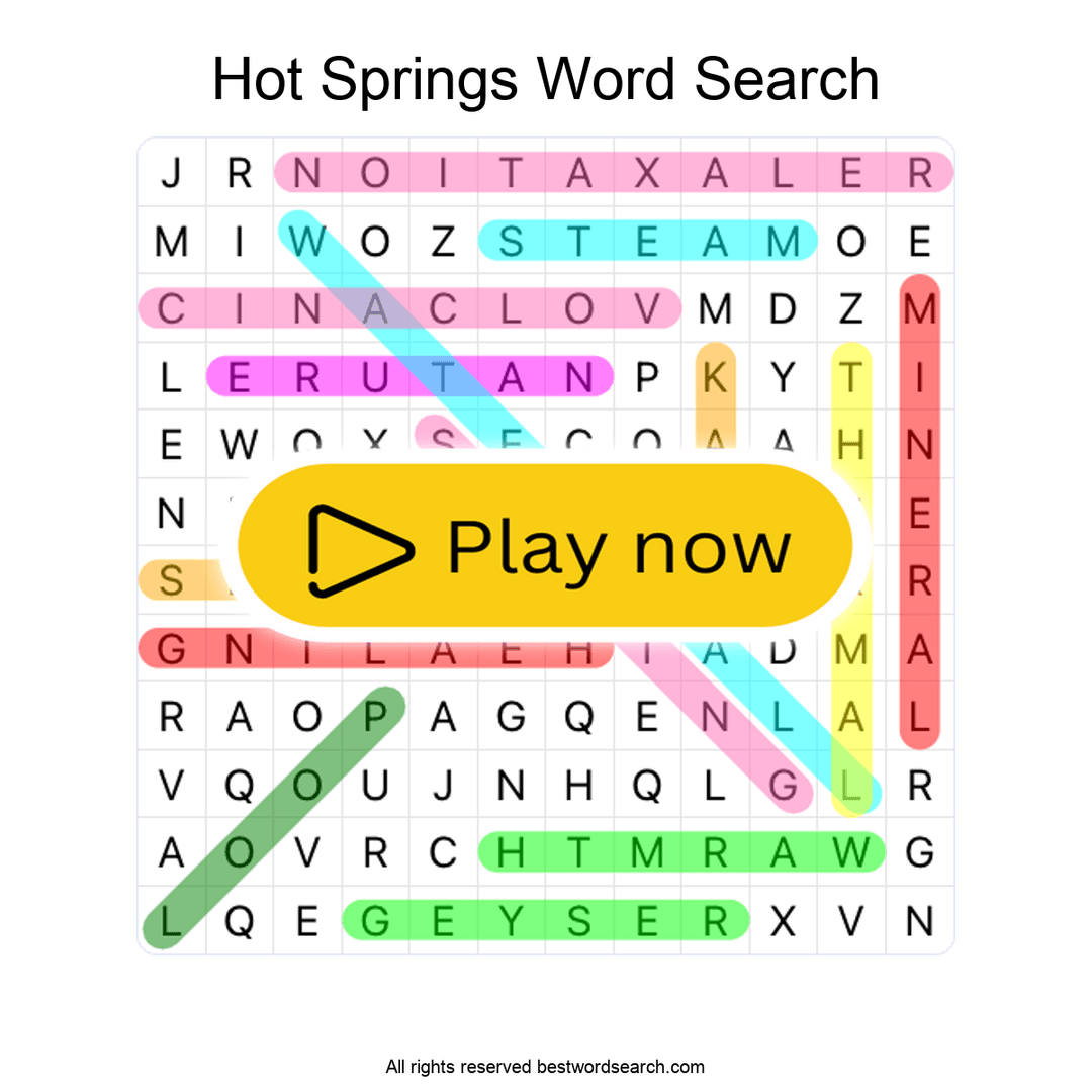 Hot Springs puzzle