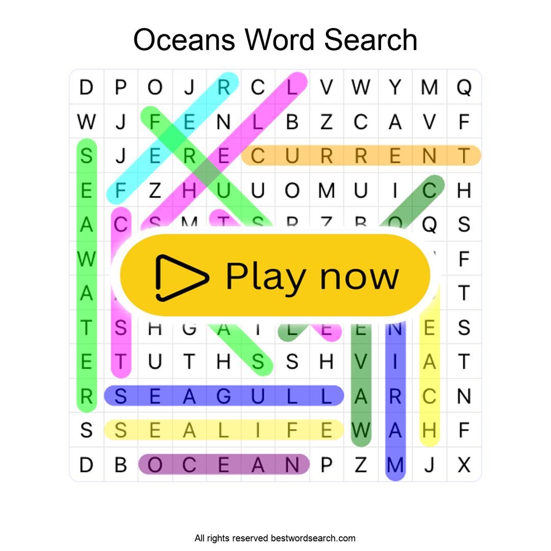 Oceans puzzle