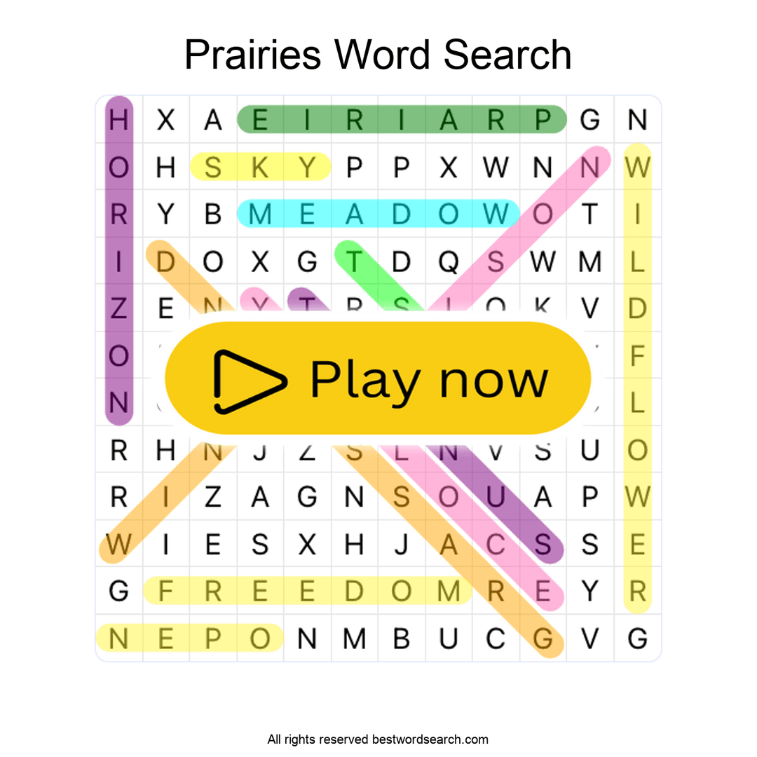 Prairies puzzle