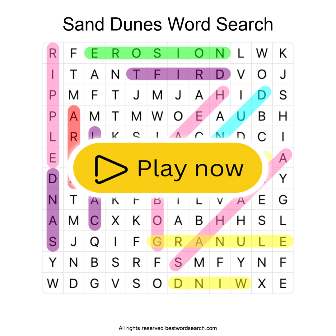 Sand Dunes puzzle