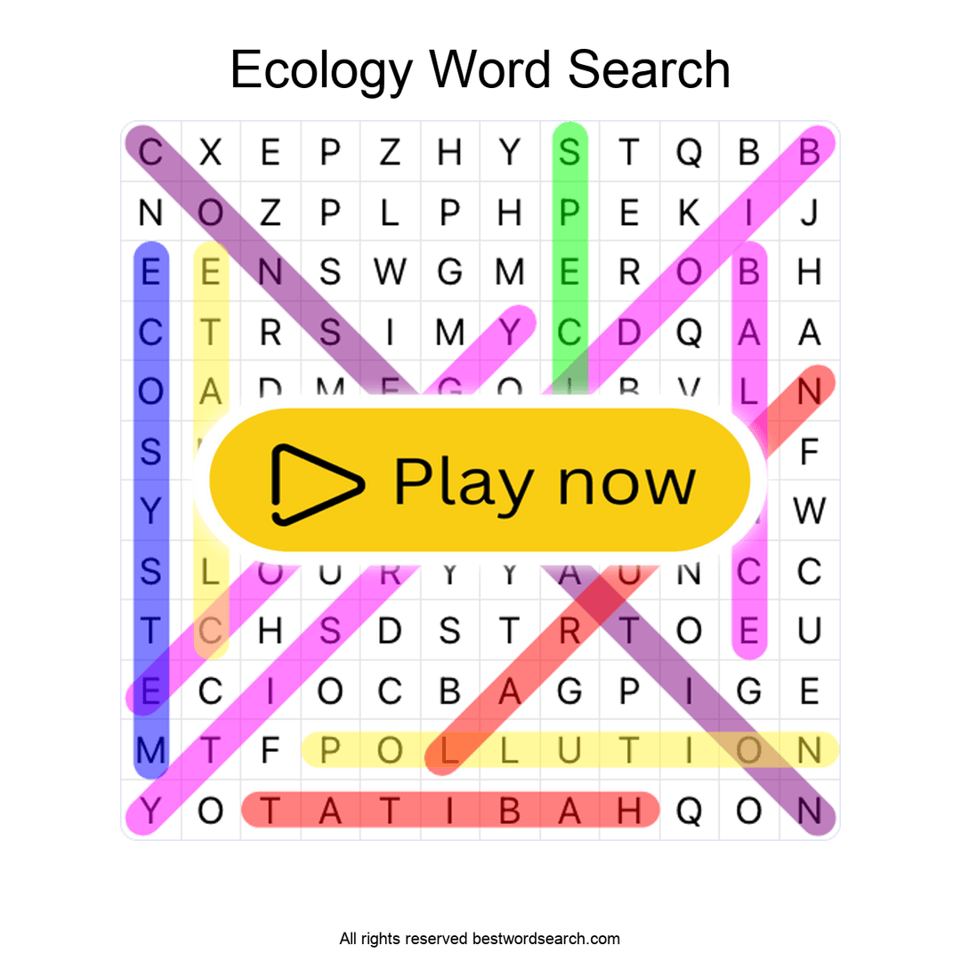 Ecology puzzle
