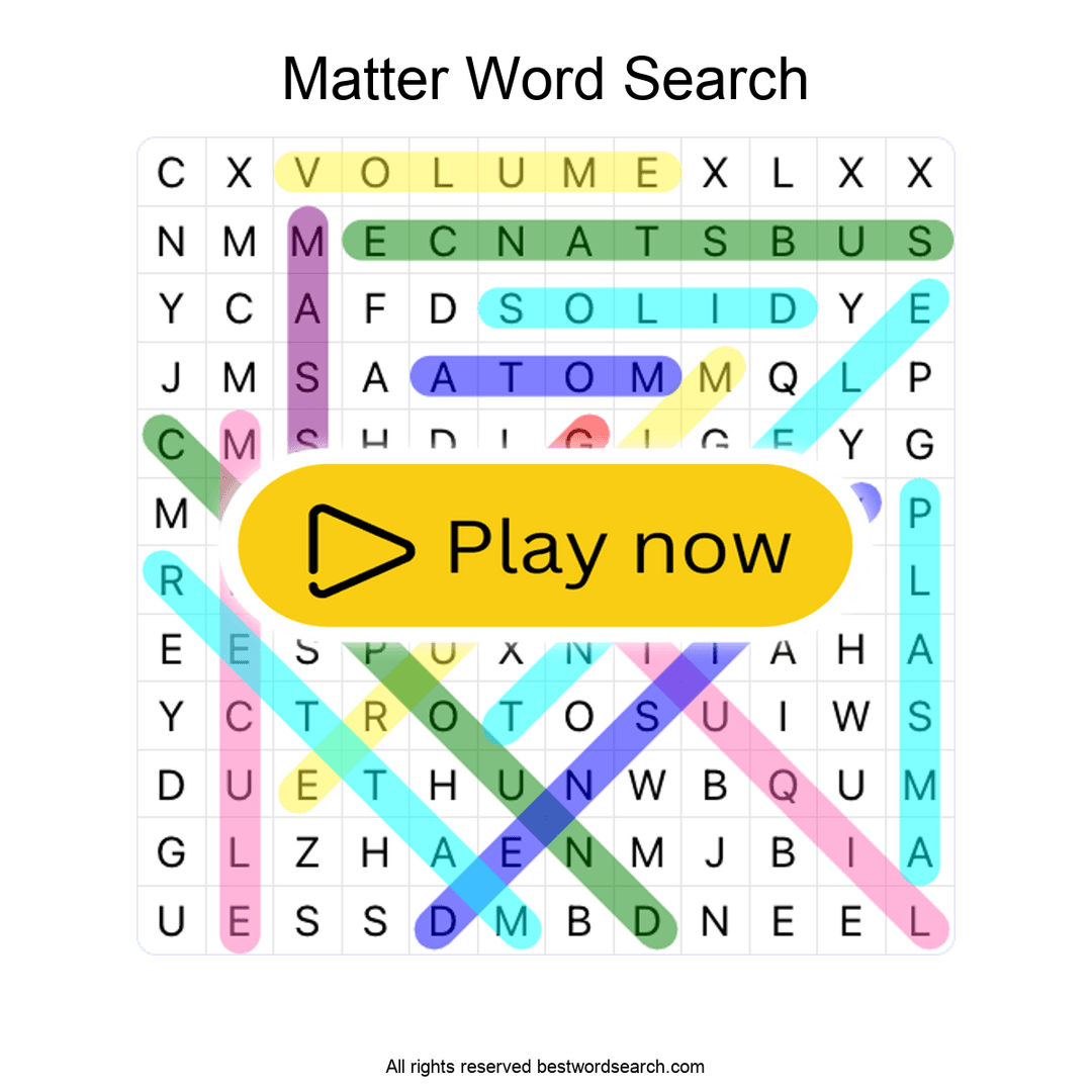 Matter puzzle