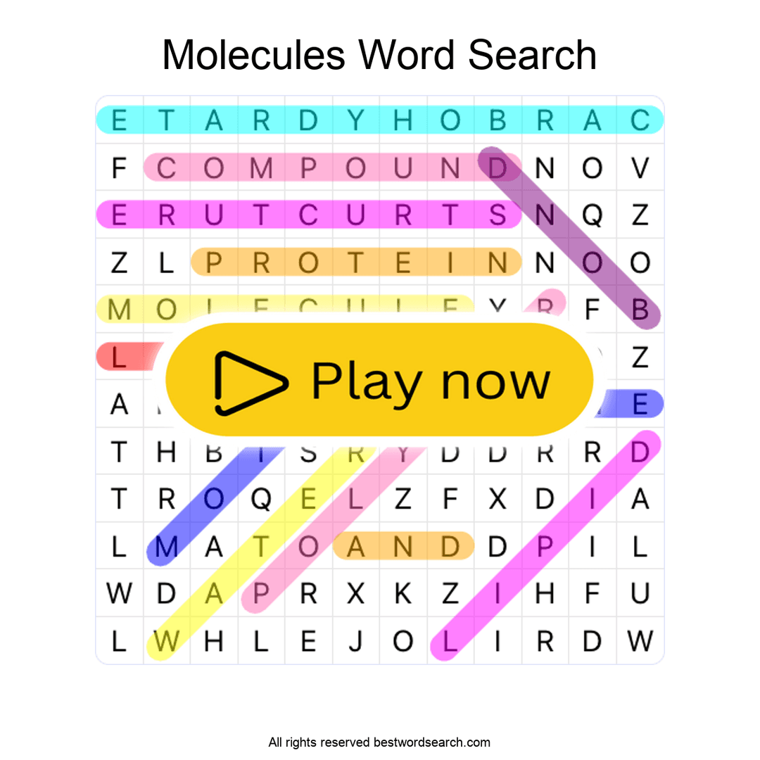 Molecules puzzle