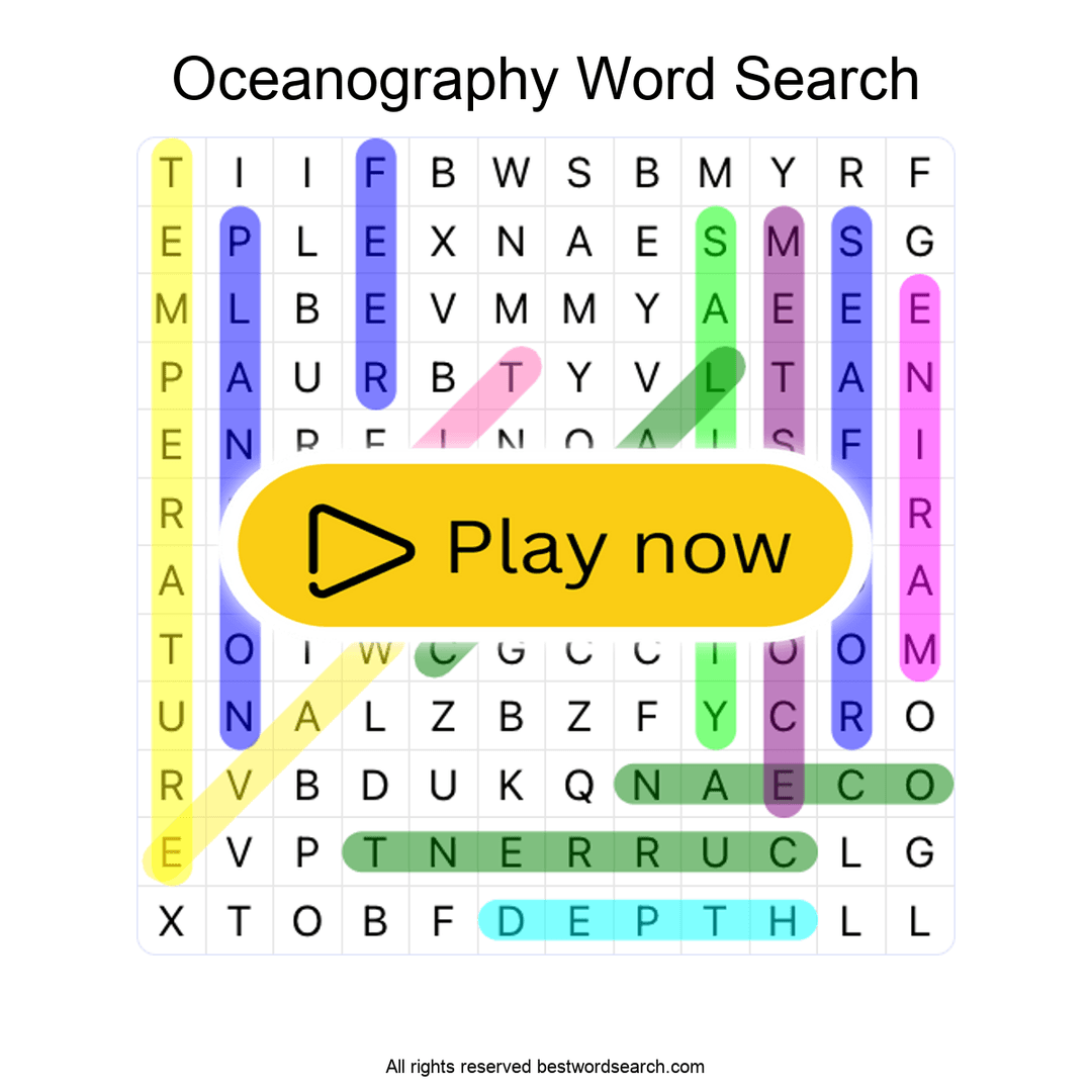 Oceanography puzzle