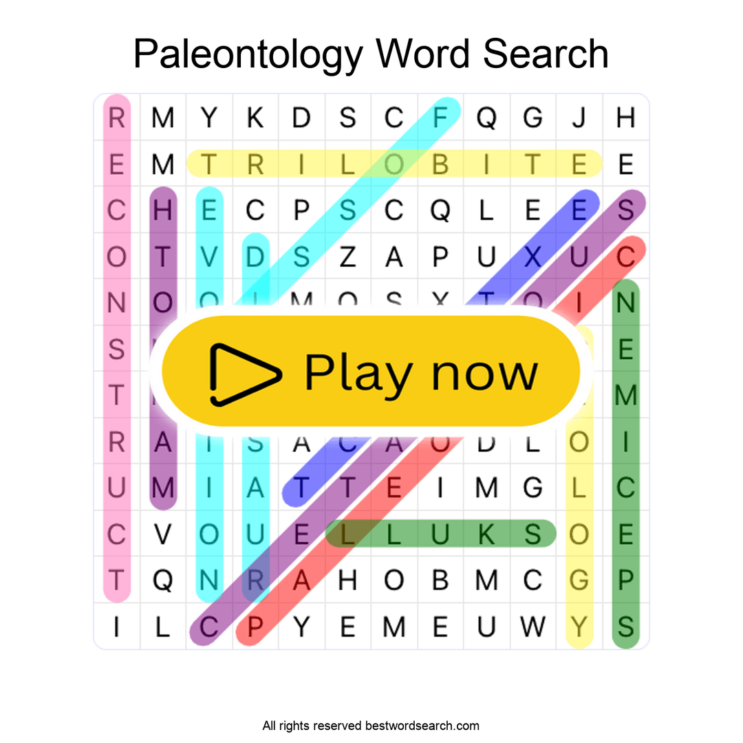 Paleontology puzzle