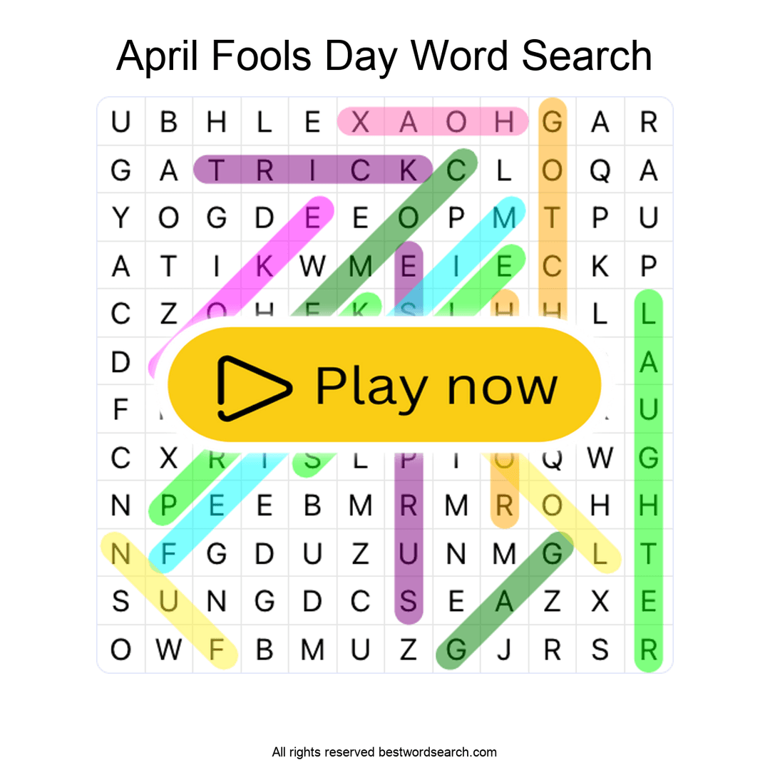April Fools Day puzzle