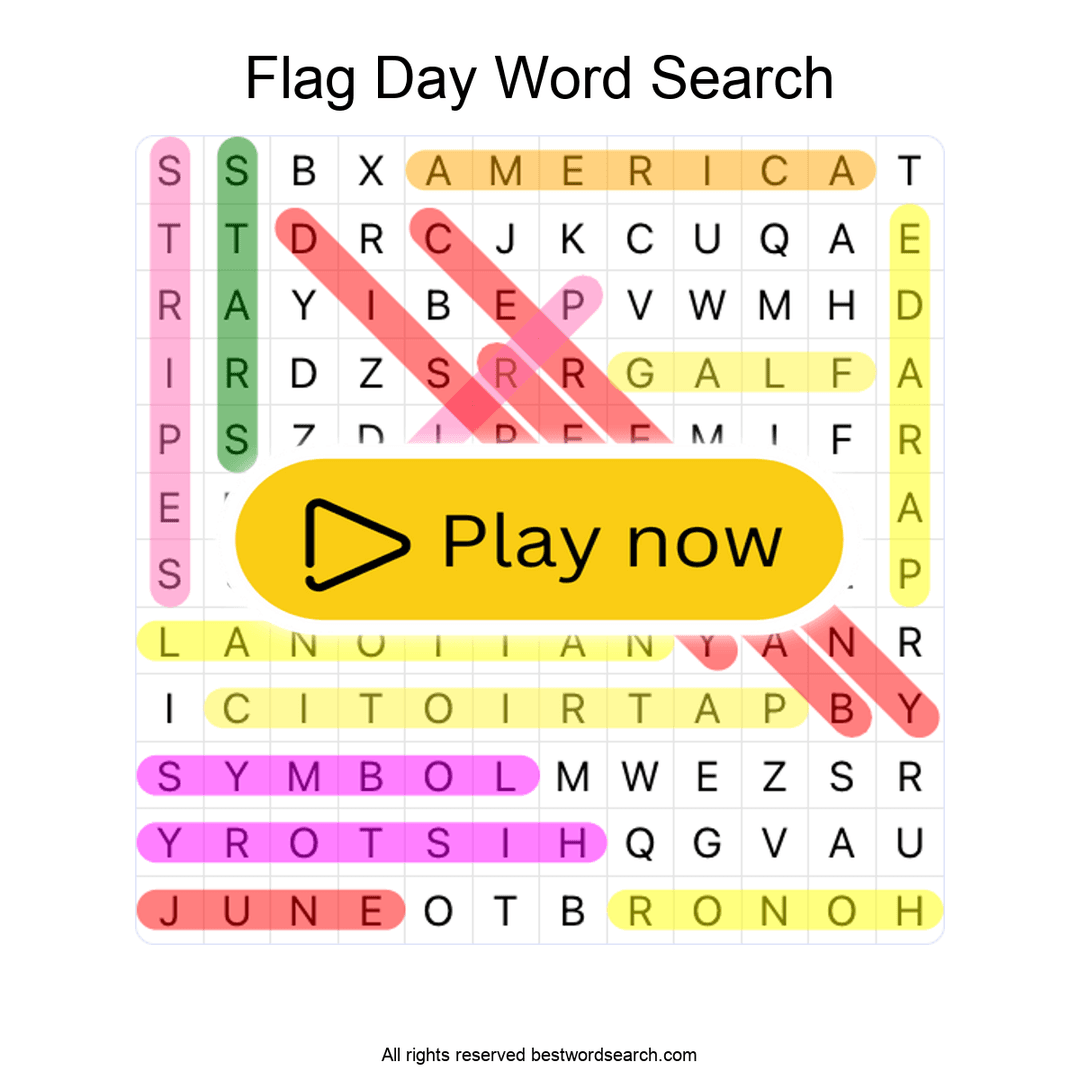 Flag Day puzzle