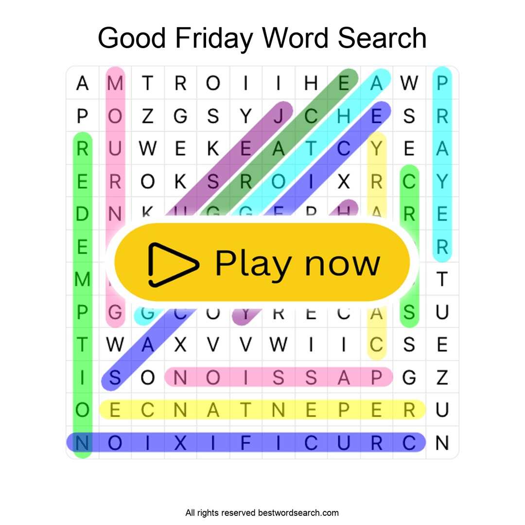 Good Friday puzzle