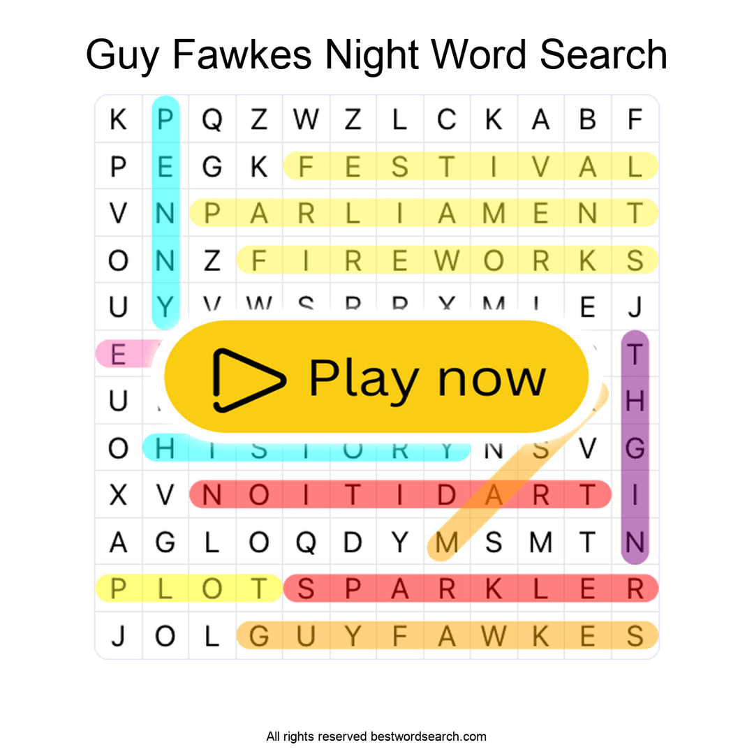 Guy Fawkes Night puzzle