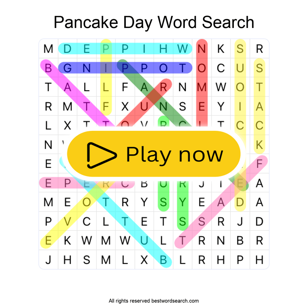 Pancake Day puzzle