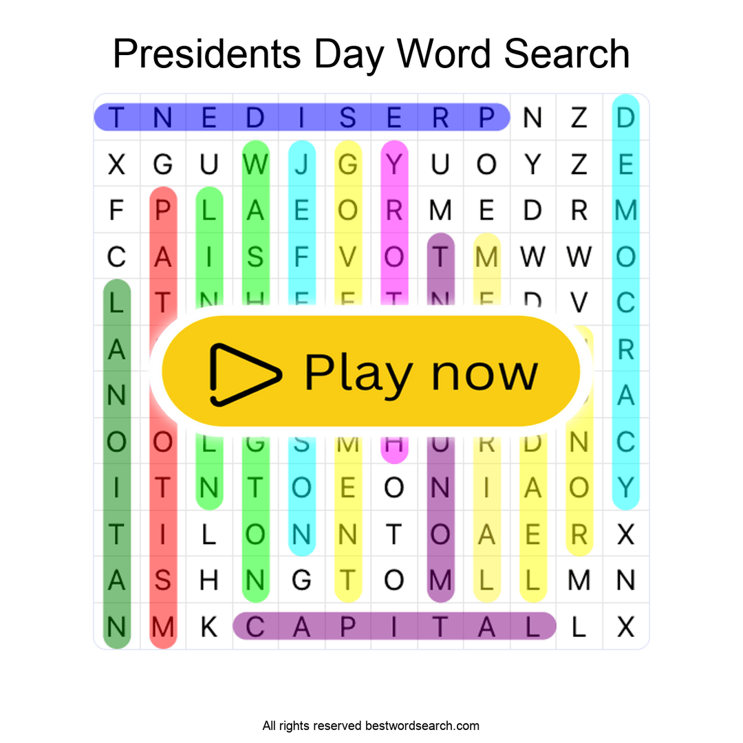 Presidents Day puzzle