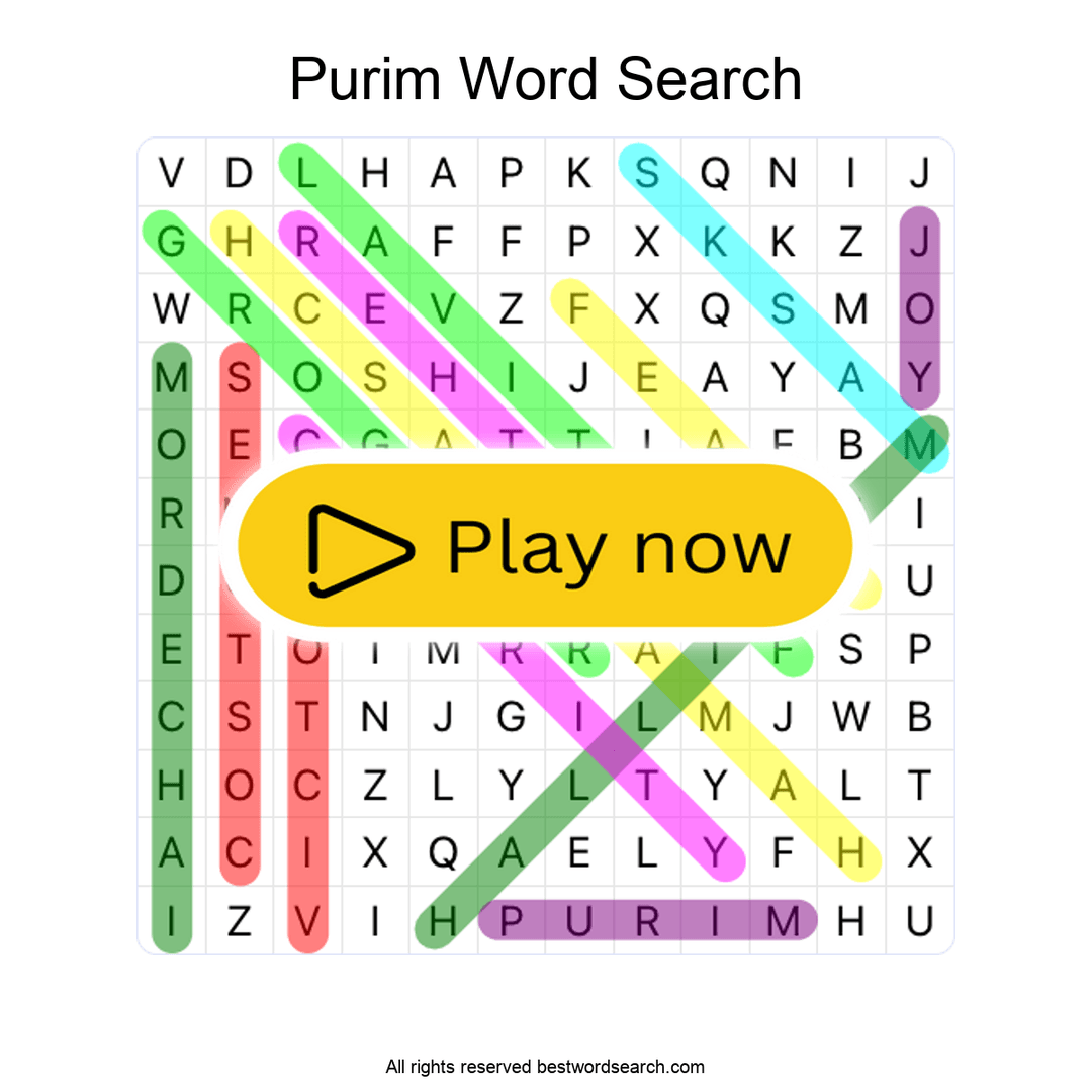 Purim puzzle