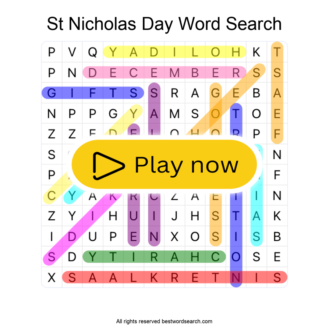 St Nicholas Day puzzle