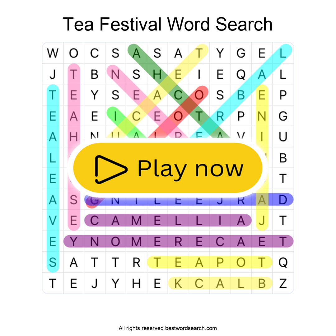 Tea Festival puzzle