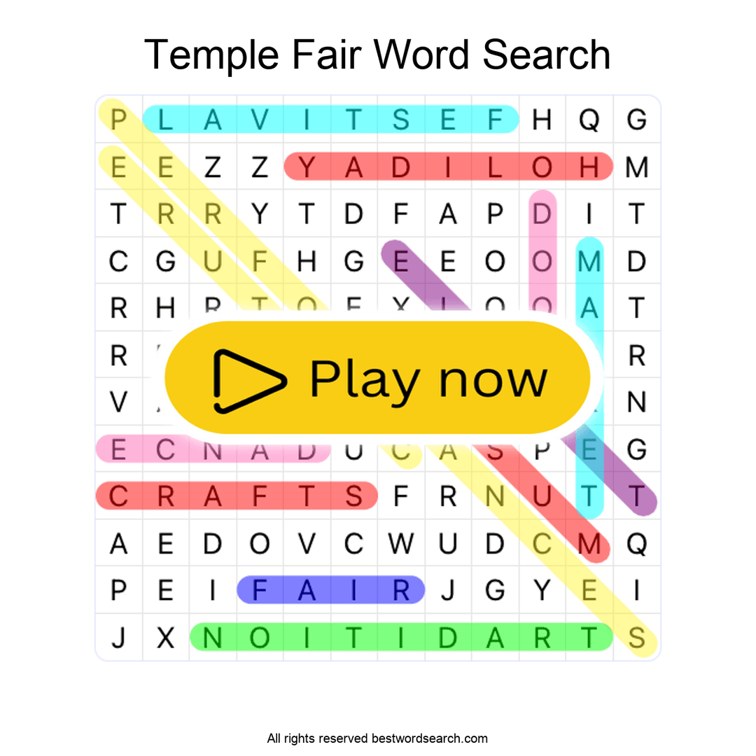 Temple Fair puzzle