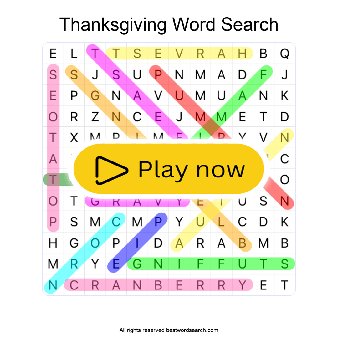 Thanksgiving puzzle