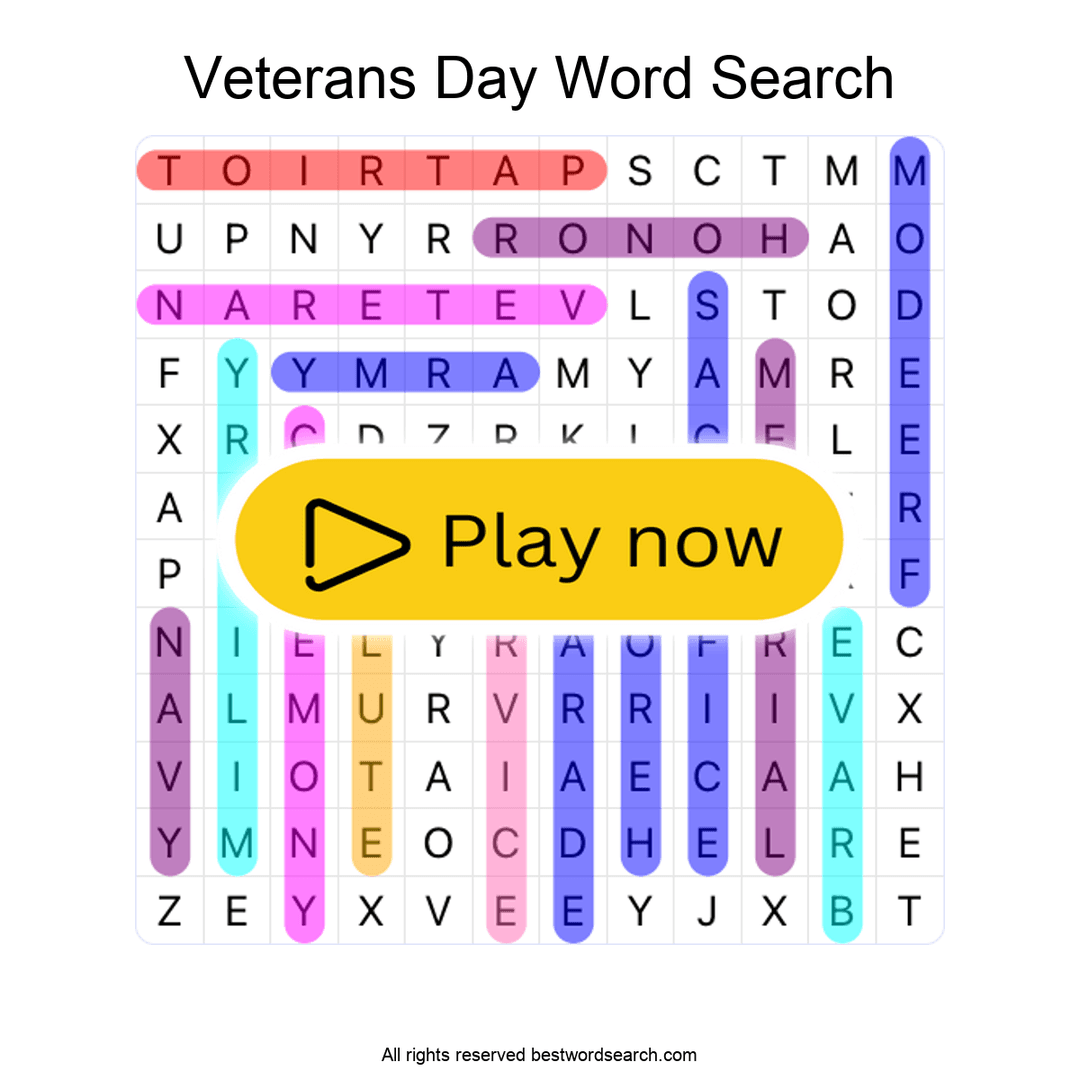 Veterans Day puzzle