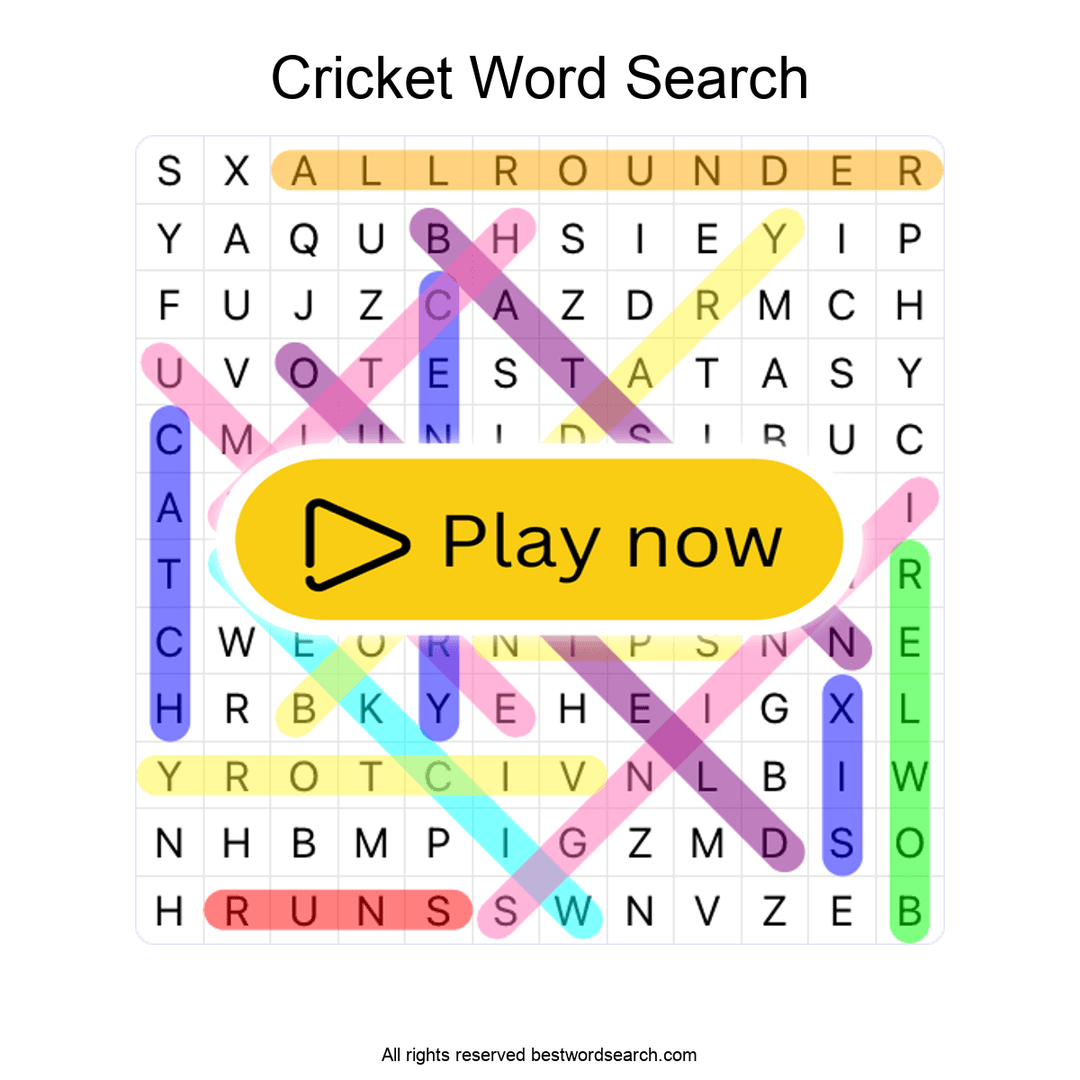 Cricket puzzle