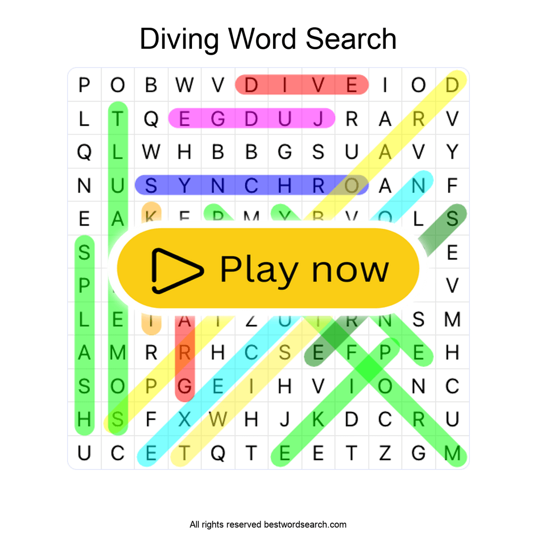 Diving puzzle