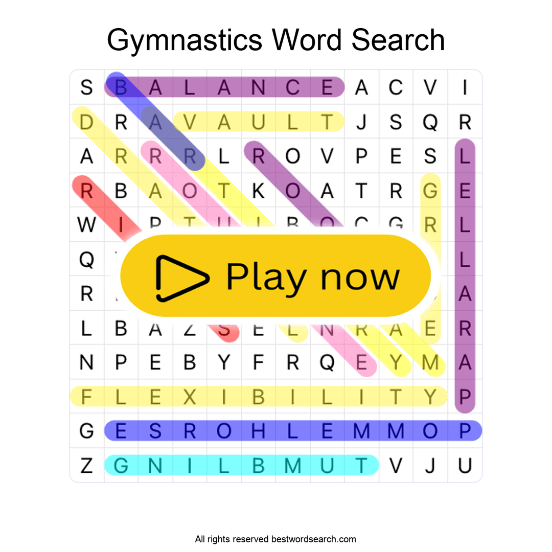 Gymnastics puzzle