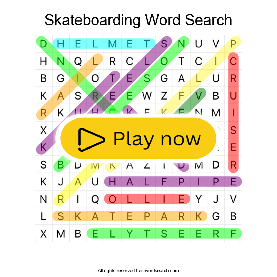 Skateboarding puzzle